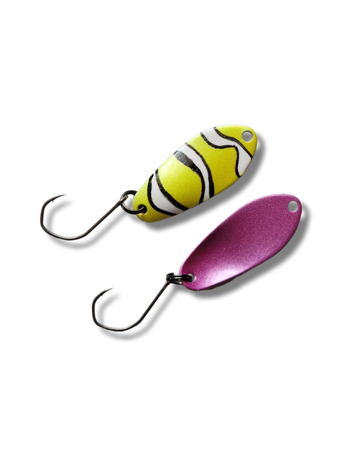 Troutbaits Trout Rocker Spoon Clown 2,5g #4